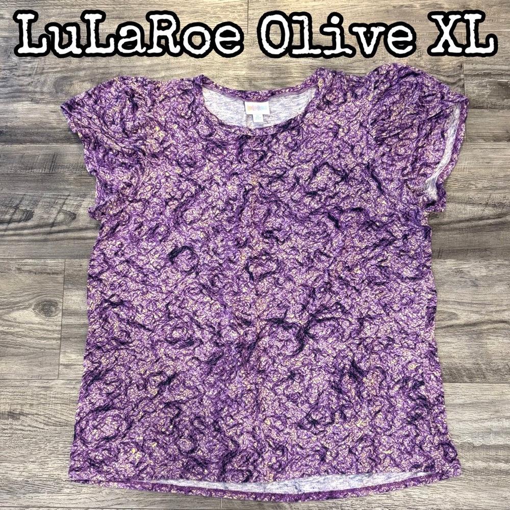 LuLaRoe Olive Top - XL